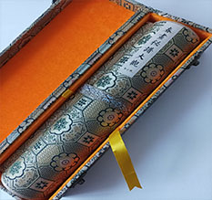 中宁书画装裱案例